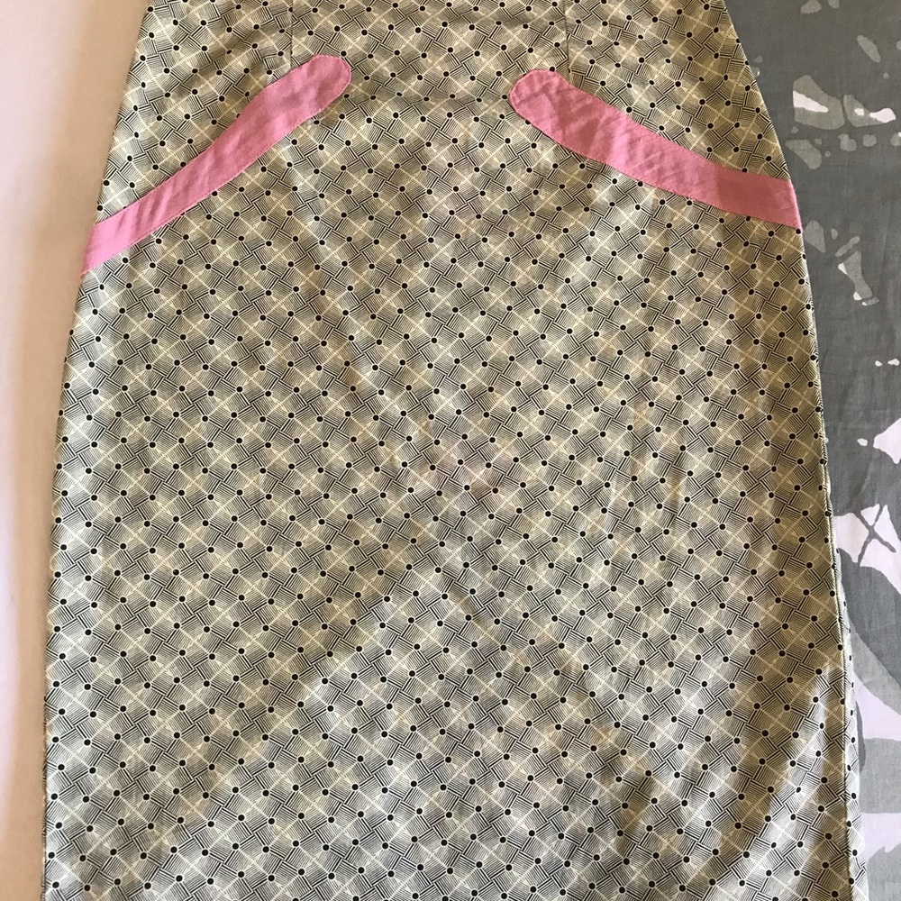 e.c. star pencil skirt. All cotton.